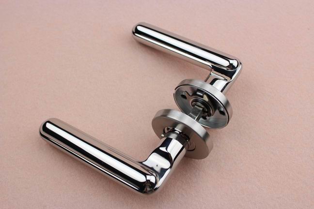 304 stainless steel lever handle with Designers Impressions Kain Design Satin